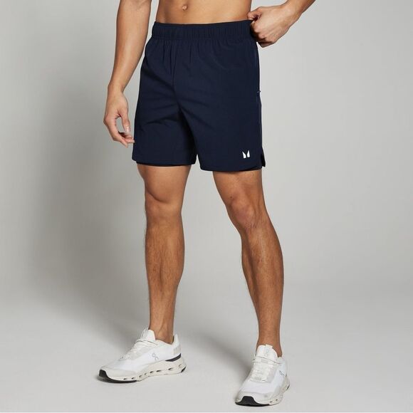 MP Men's 2-in-1‎ Training 7" Shorts - Navy NWT in packaging - Picture 4 of 7